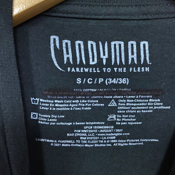 Candyman Farewell To The Flesh Horror Movie T-Shirt Small - Picture 4 of 4